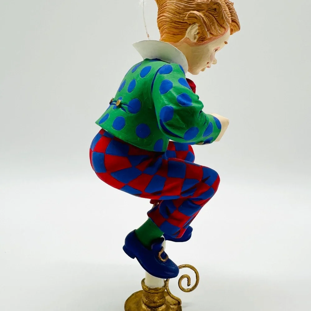 Dept 56 Jack Be Nimble Mother Goose Nursery Rhymes Christmas Ornament w/Box
